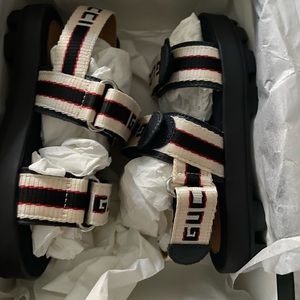 Gucci Kids Sandals, NWT size 24 (7/8 toddler)